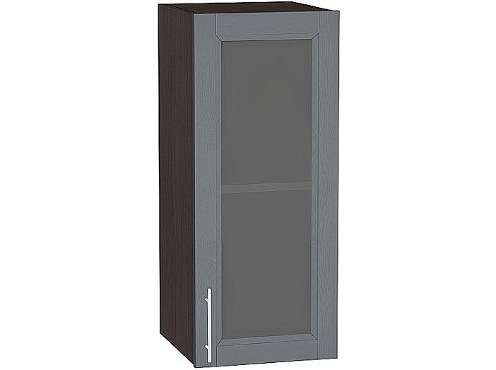 Шкаф верхний с 1-ой остекленной дверцей Сканди В 309 Graphite Softwood-Венге