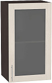 Шкаф верхний с 1-ой остекленной дверцей Сканди В 400 | 40 см