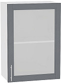 Шкаф верхний с 1-ой остекленной дверцей Сканди В 500 | 50 см