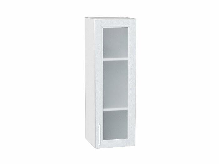 Шкаф верхний с 1-ой остекленной дверцей Сканди White Softwood Белый