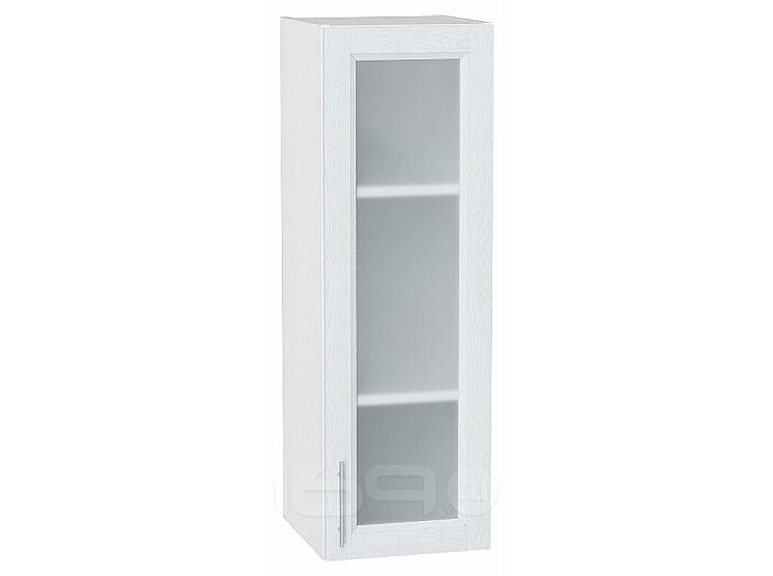 Шкаф верхний с 1-ой остекленной дверцей White Softwood/Белый 920*300*320