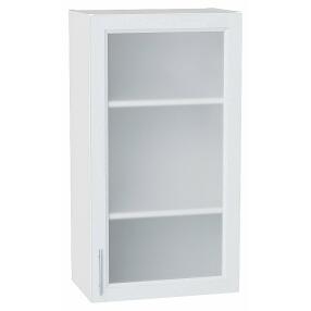 Шкаф верхний с 1-ой остекленной дверцей White Softwood/Белый 920*500*320