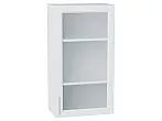 Шкаф верхний с 1-ой остекленной дверцей White Softwood/Белый 920*500*320