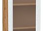 Шкаф верхний с 1-ой остекленной дверцей Сканди White Softwood Дуб Вотан 920*400*320
