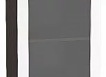 Шкаф верхний с 1-ой остекленной дверцей Валерия-М Белый глянец Graphite 716*500*318