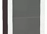 Шкаф верхний с 1-ой остекленной дверцей Валерия-М Белый металлик Graphite 716*500*318