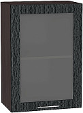 Шкаф верхний с 1-ой остекленной дверцей Валерия-М В 509 | 50 см