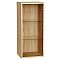 Шкаф верхний с 1-ой остекленной дверцей Золотой/Дуб Вотан Полки Стекло 920*400*322
