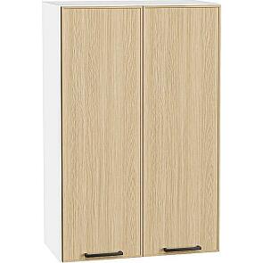Шкаф верхний с 2-мя дверцами Эйр Real Oak/Белый 920*600*320