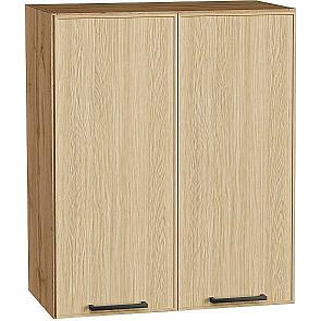 Шкаф верхний с 2-мя дверцами Эйр Real Oak/Дуб Вотан 716*600*320