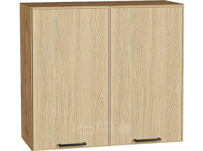 Шкаф верхний с 2-мя дверцами Эйр Real Oak/Дуб Вотан 716*800*320