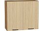 Шкаф верхний с 2-мя дверцами Эйр Real Oak/Дуб Вотан 716*800*320