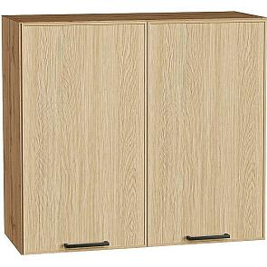 Шкаф верхний с 2-мя дверцами Эйр Real Oak/Дуб Вотан 716*800*320