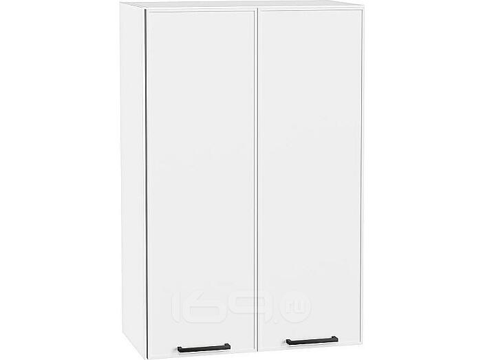 Шкаф верхний с 2-мя дверцами Эйр White Silk/Белый 920*600*320