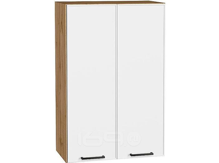Шкаф верхний с 2-мя дверцами Эйр White Silk/Дуб Вотан 920*600*320