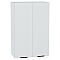 Шкаф верхний с 2-мя дверцами Евро Белый / Белый 920*600*318