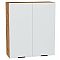 Шкаф верхний с 2-мя дверцами Евро Белый Дуб Вотан 920*800*318
