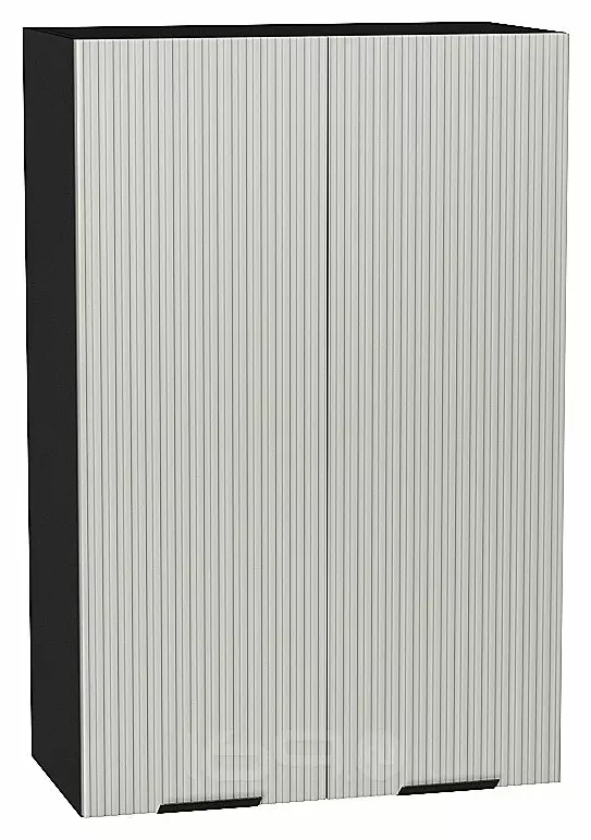 Шкаф верхний с 2-мя дверцами Евро Лайн Агат / Graphite 920*600*318