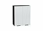 Шкаф верхний с 2-мя дверцами Евро Лайн Белый / Graphite 716*600*318