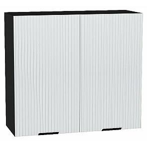 Шкаф верхний с 2-мя дверцами Евро Лайн Белый/Graphite 716*800*318