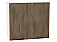 Шкаф верхний с 2-мя дверцами Флэт Brown Casella Oak 2S/Белый 716*800*318