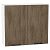 Шкаф верхний с 2-мя дверцами Флэт Brown Casella Oak 2S/Белый 716*800*318