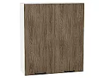 Шкаф верхний с 2-мя дверцами Флэт Brown Casella Oak 2S/Белый 920*800*318