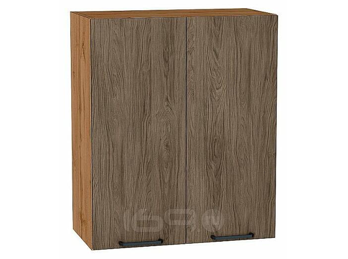 Шкаф верхний с 2-мя дверцами Флэт Brown Casella Oak 2S/Дуб Вотан 716*600*318