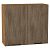 Шкаф верхний с 2-мя дверцами Флэт Brown Casella Oak 2S/Дуб Вотан 716*800*318