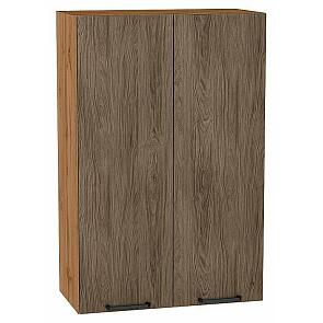 Шкаф верхний с 2-мя дверцами Флэт Brown Casella Oak 2S/Дуб Вотан 920*600*318