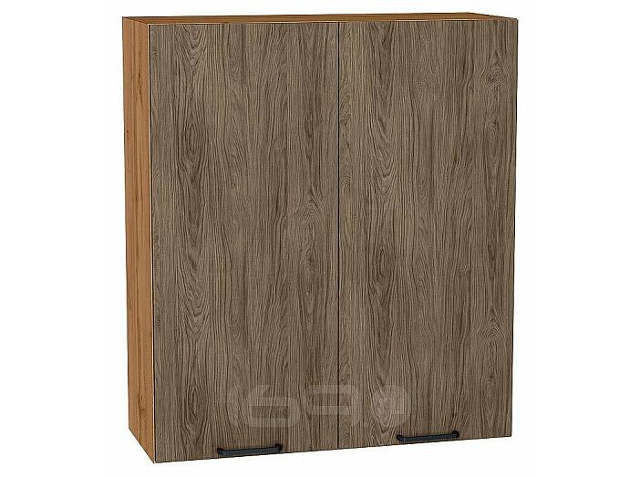Шкаф верхний с 2-мя дверцами Флэт Brown Casella Oak 2S/Дуб Вотан 920*800*318