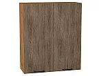Шкаф верхний с 2-мя дверцами Флэт Brown Casella Oak 2S/Дуб Вотан 920*800*318