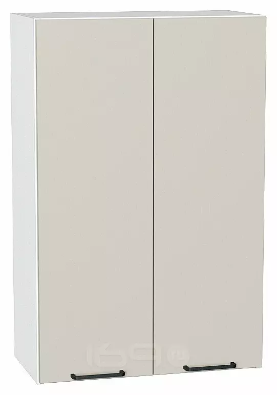 Шкаф верхний с 2-мя дверцами Флэт Cashmere In 2S/Белый 920*600*318