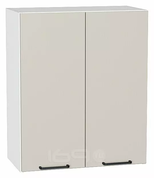 Шкаф верхний с 2-мя дверцами Флэт Cashmere In 2S/Белый 716*600*318