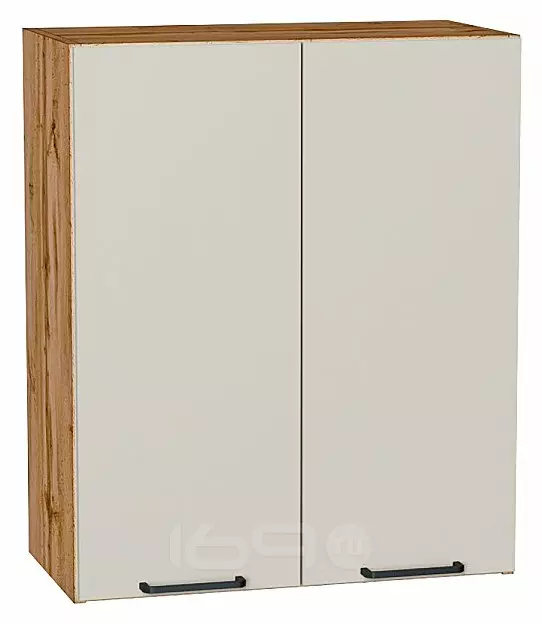 Шкаф верхний с 2-мя дверцами Флэт Cashmere In 2S/Дуб Вотан 716*600*318