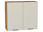Шкаф верхний с 2-мя дверцами Флэт Cashmere In 2S/Дуб Вотан 716*800*318