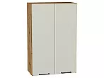 Шкаф верхний с 2-мя дверцами Флэт Cashmere In 2S/Дуб Вотан 920*600*318