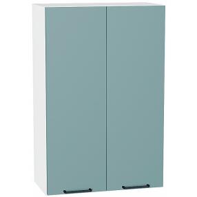 Шкаф верхний с 2-мя дверцами Флэт Grey-green In 2S/Белый 920*600*318