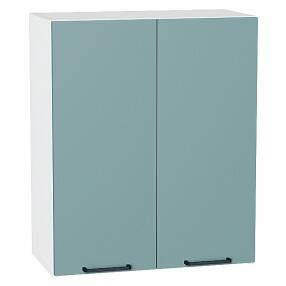 Шкаф верхний с 2-мя дверцами Флэт Grey-green In 2S/Белый 716*600*318
