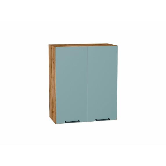 Шкаф верхний с 2-мя дверцами Флэт Grey-green In 2S/Дуб Вотан 716*600*318
