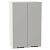 Шкаф верхний с 2-мя дверцами Флэт Light Grey In 2S/Белый 920*600*318