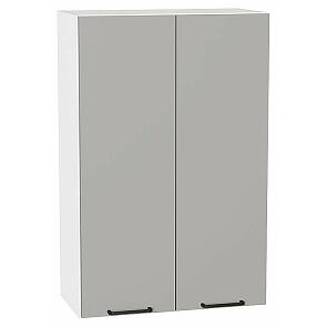 Шкаф верхний с 2-мя дверцами Флэт Light Grey In 2S/Белый 920*600*318