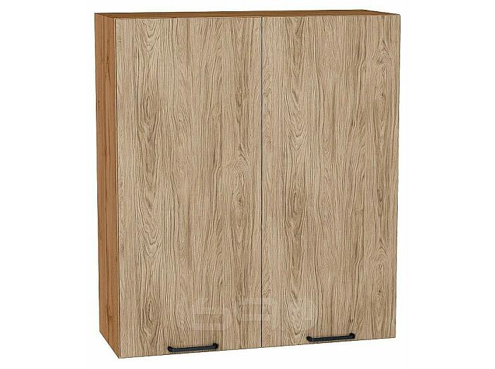 Шкаф верхний с 2-мя дверцами Флэт Natural Casella Oak 2S/Дуб Вотан 920*800*318