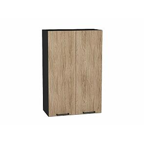 Шкаф верхний с 2-мя дверцами Флэт Natural Casella Oak 2S/Graphite 920*600*318