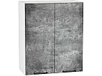 Шкаф верхний с 2-мя дверцами Флэт Temple Stone 2S/Белый 716*600*318