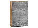 Шкаф верхний с 2-мя дверцами Флэт Temple Stone 2S/Дуб Вотан 920*600*318