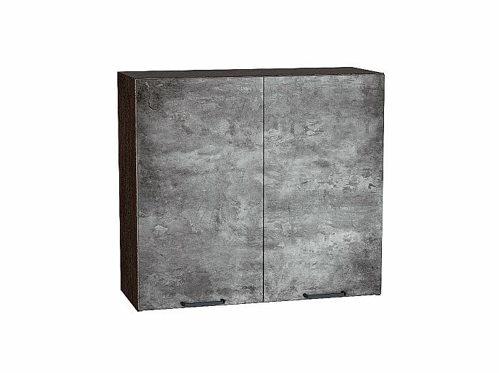 Шкаф верхний с 2-мя дверцами Флэт Temple Stone 2S/Графит 716*800*318