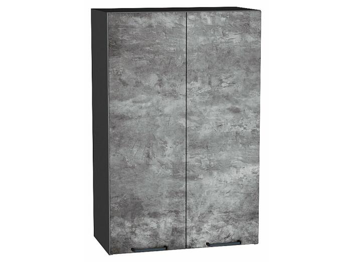 Шкаф верхний с 2-мя дверцами Флэт Temple Stone 2S/Graphite 920*600*318