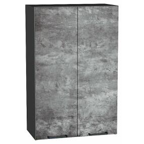 Шкаф верхний с 2-мя дверцами Флэт Temple Stone 2S/Graphite 920*600*318