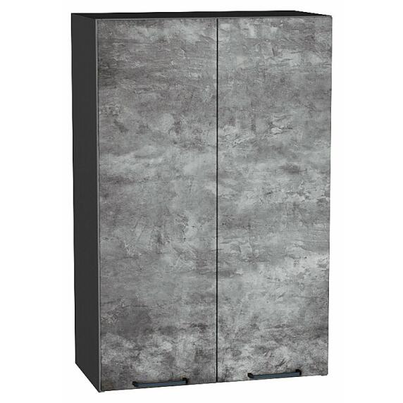 Шкаф верхний с 2-мя дверцами Флэт Temple Stone 2S/Graphite 920*600*318